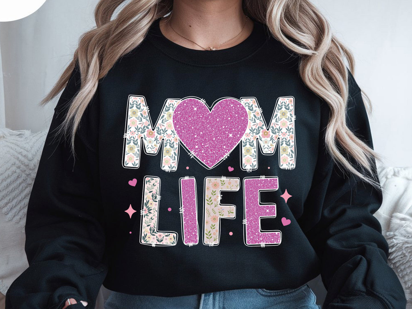 Mom Life, Mother's Day Sublimation Design