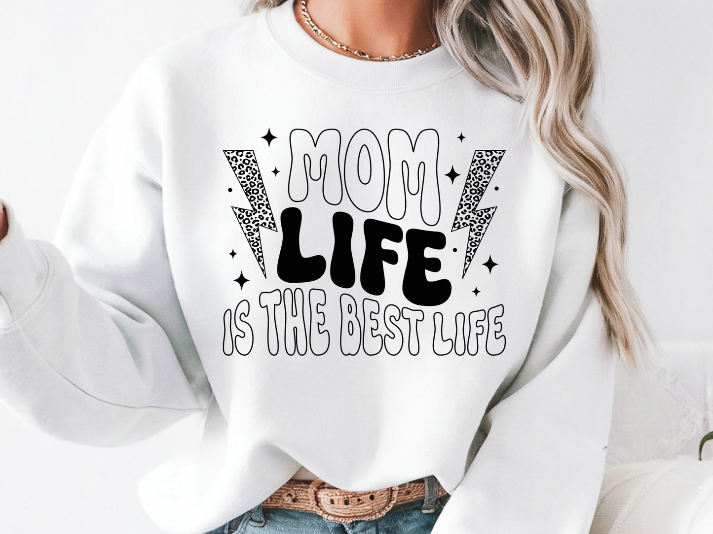 Mom Life is the Best Life, Retro Mothers Day SVG