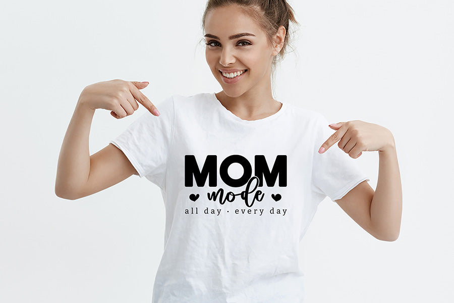 Mom Mode - Mothers Day Shirt SVG