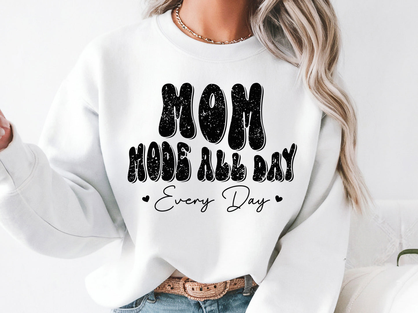 Mom Mode All Day Every Day, Cute Mother's Day SVG