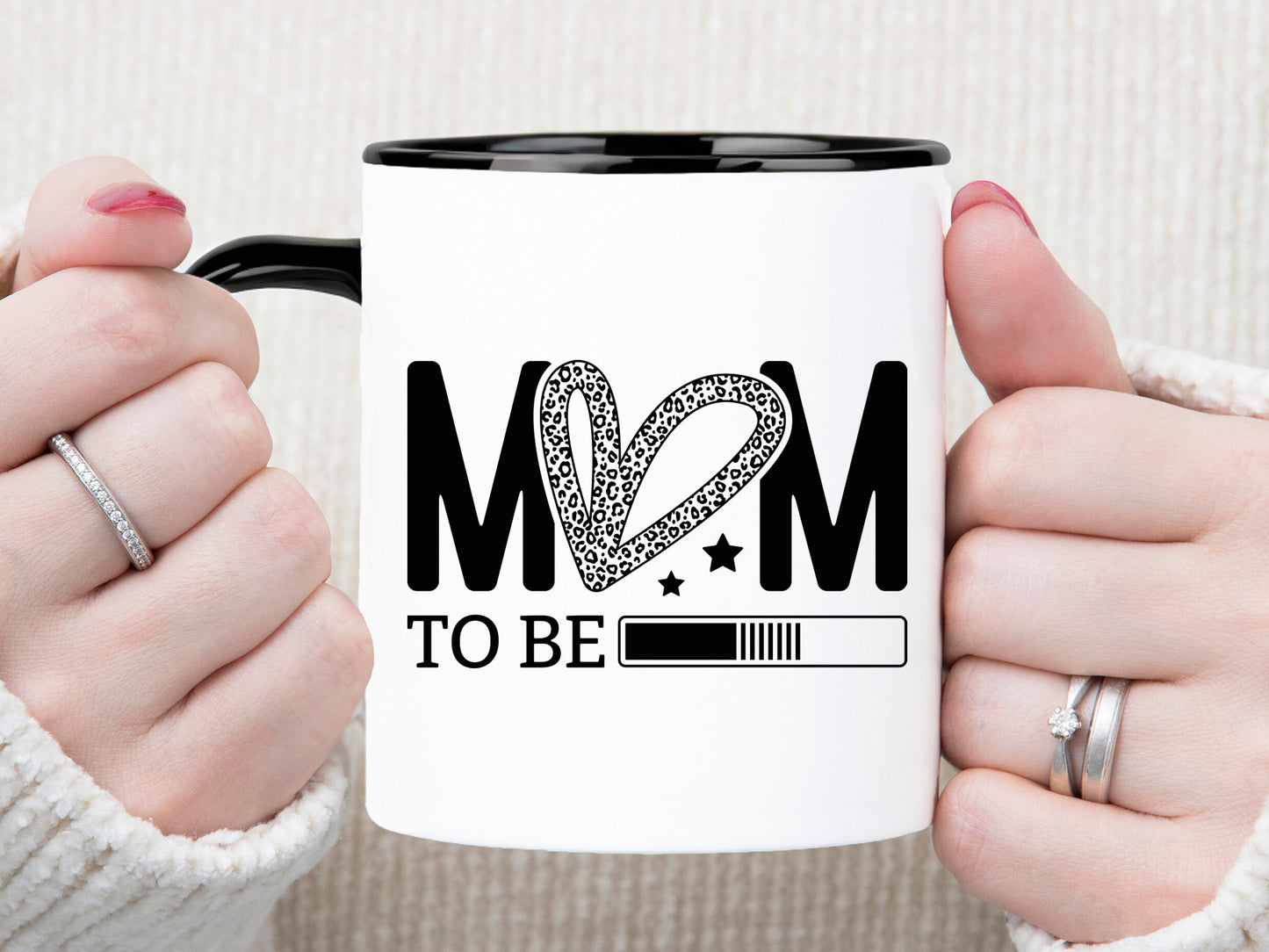Mom To Be, Pregnancy Announcement SVG Vector