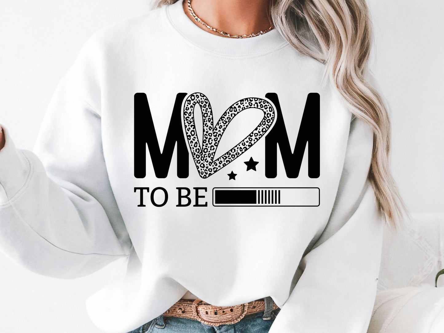 Mom To Be, Pregnancy Announcement SVG Vector
