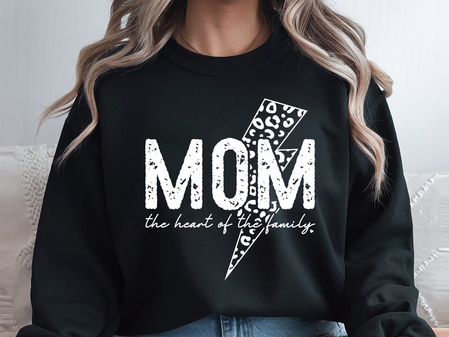 Mom the Heart of the Family, Mother's Day SVG