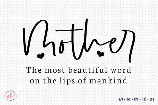 Mother's Day SVG Cut File