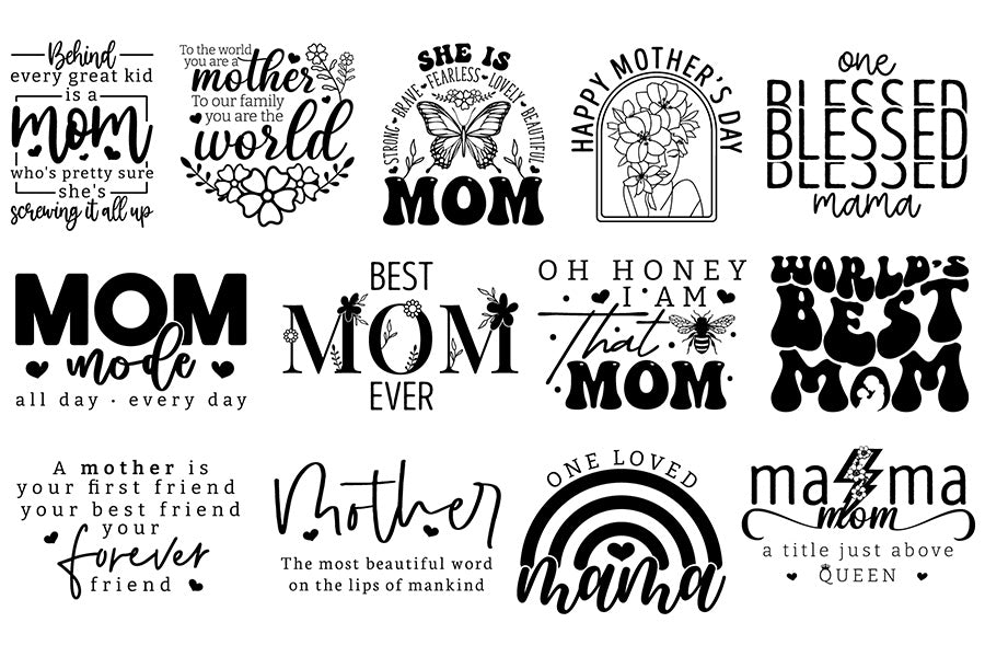Mothers Day SVG Bundle