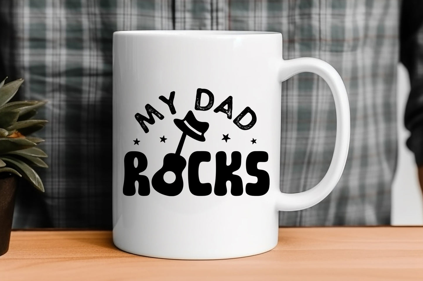 My Dad Rocks, Happy Fathers Day SVG