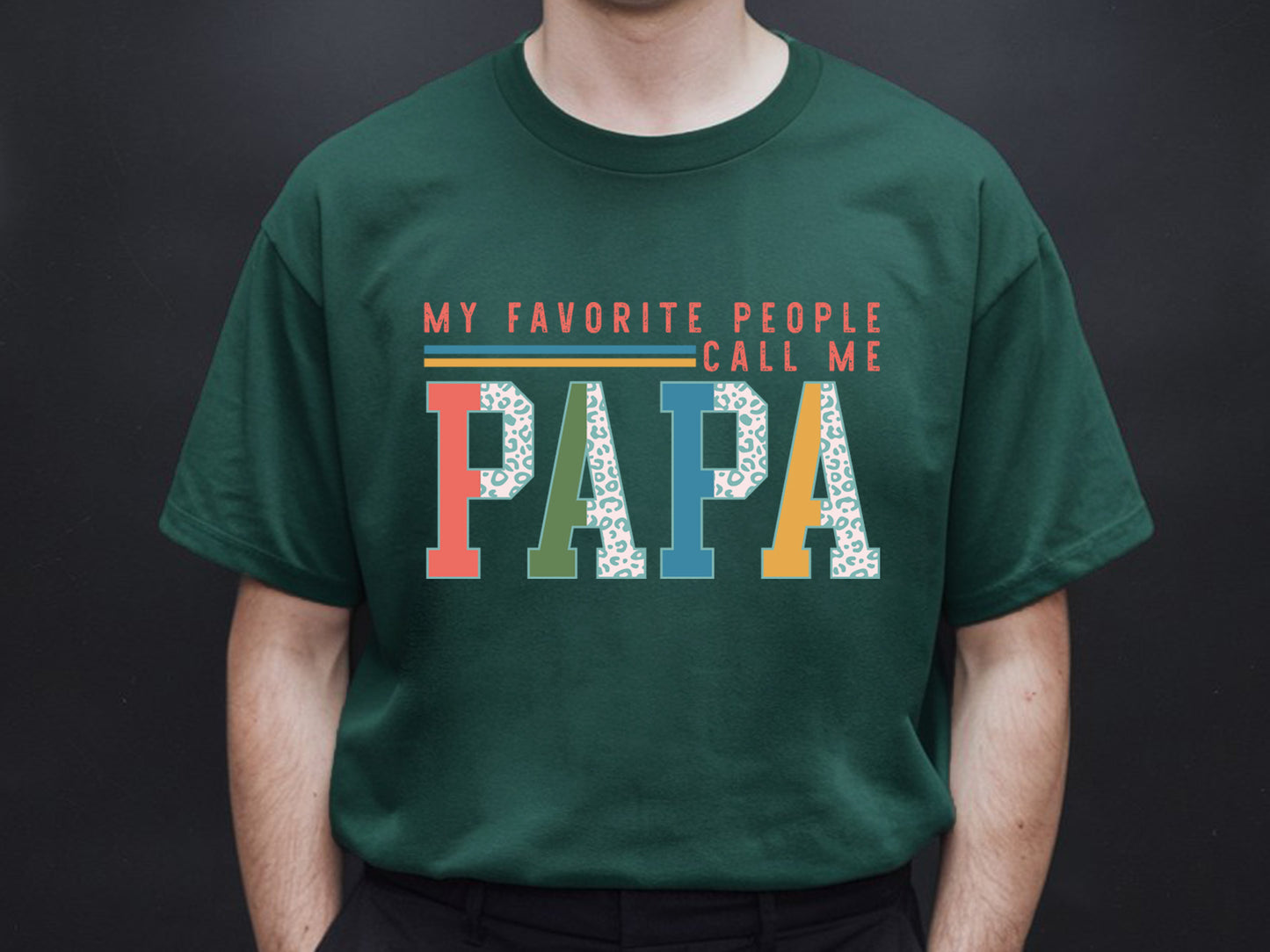 My Favorite People Call Me Papa Sublimation PNG