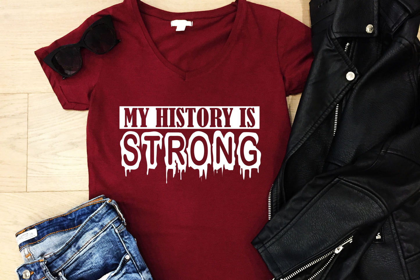 My History is Strong, Juneteenth Saying SVG