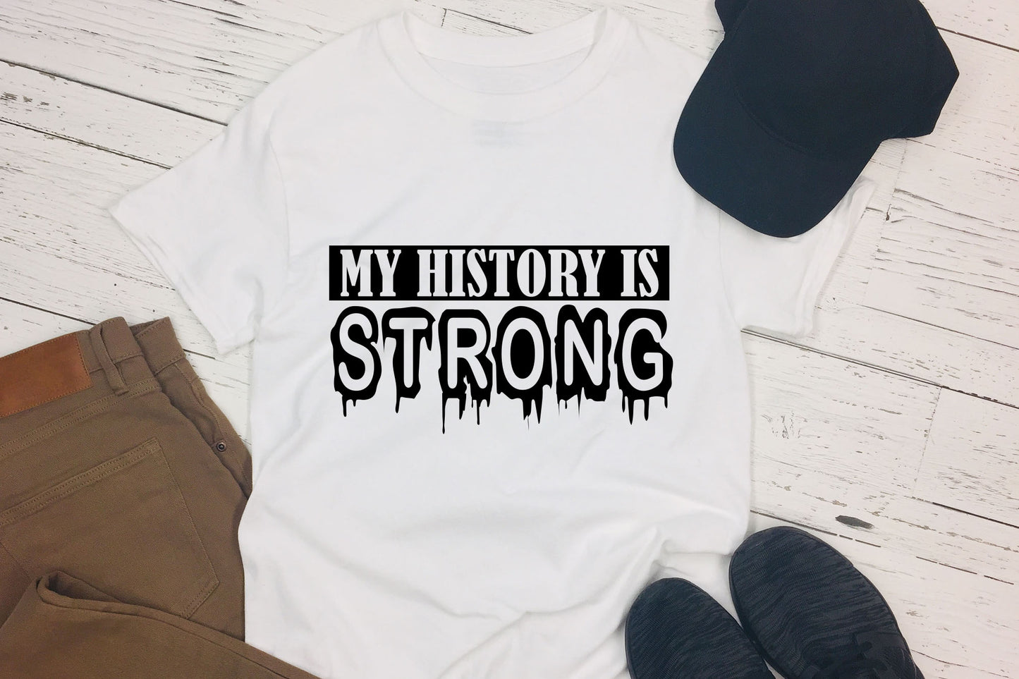 My History is Strong, Juneteenth Saying SVG