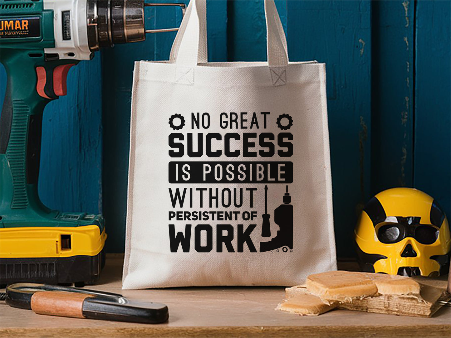 No Great Success is Possible without Work, Labor SVG