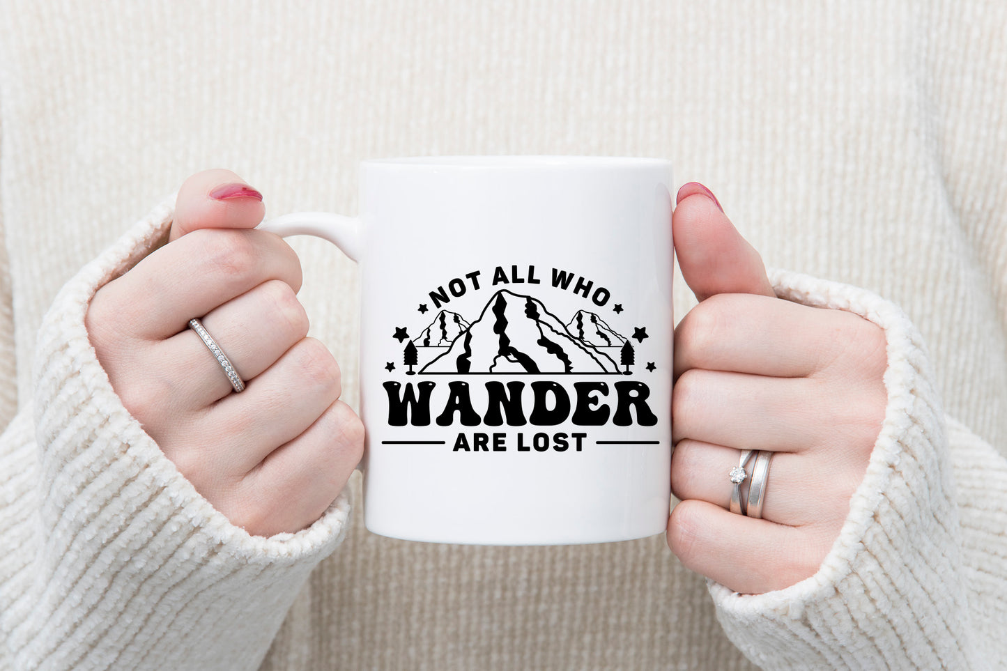 Not At All Who Wander Are Lost, Outdoor Life SVG