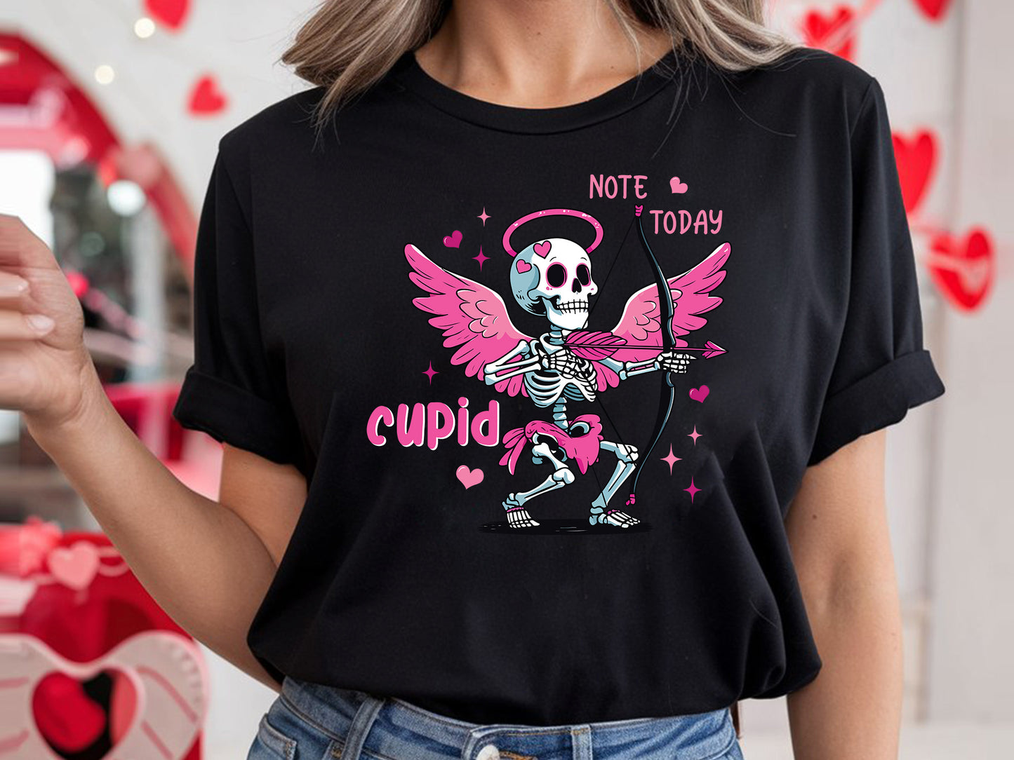 Not Today Cupid - Coquette Valentine PNG Sublimation