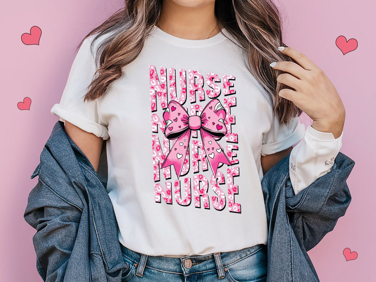 Nurse - Coquette Valentine Sublimation PNG