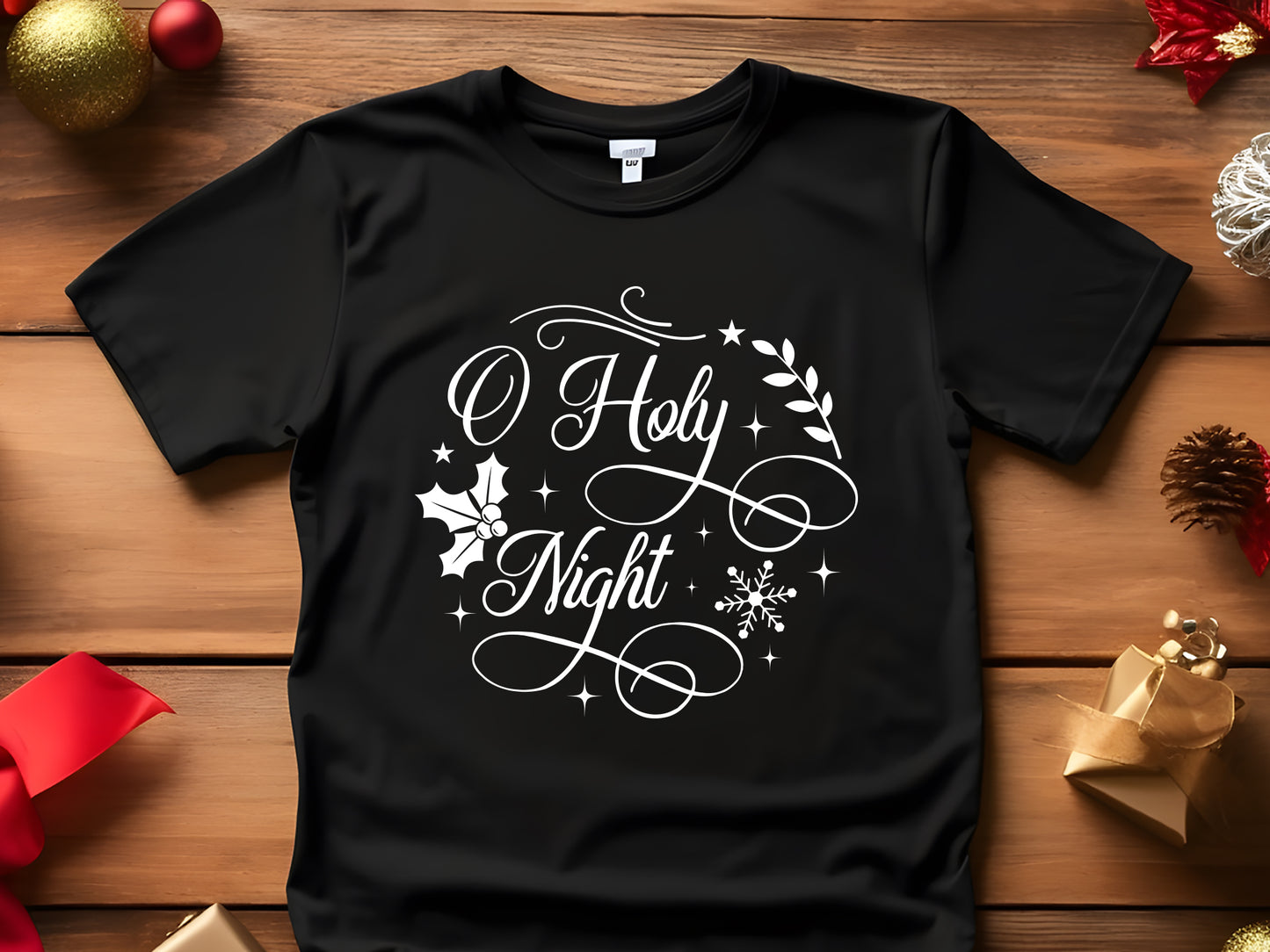 O Holy Night - Festive Christmas SVG Vector