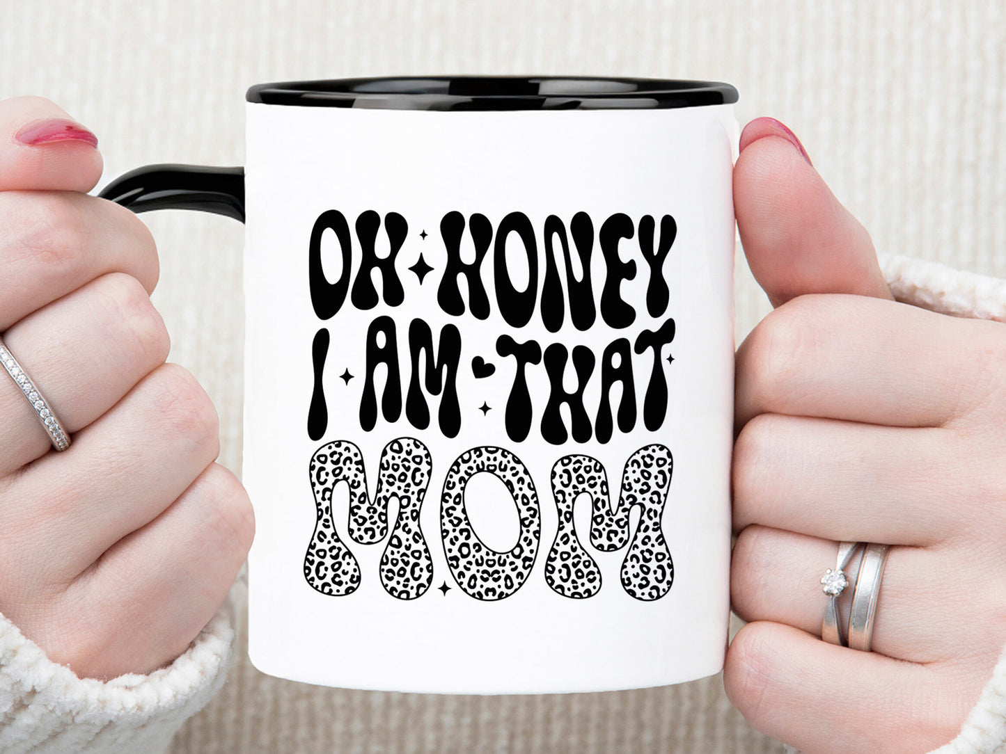 Oh Honey I Am That Mom, Retro Mother's Day SVG