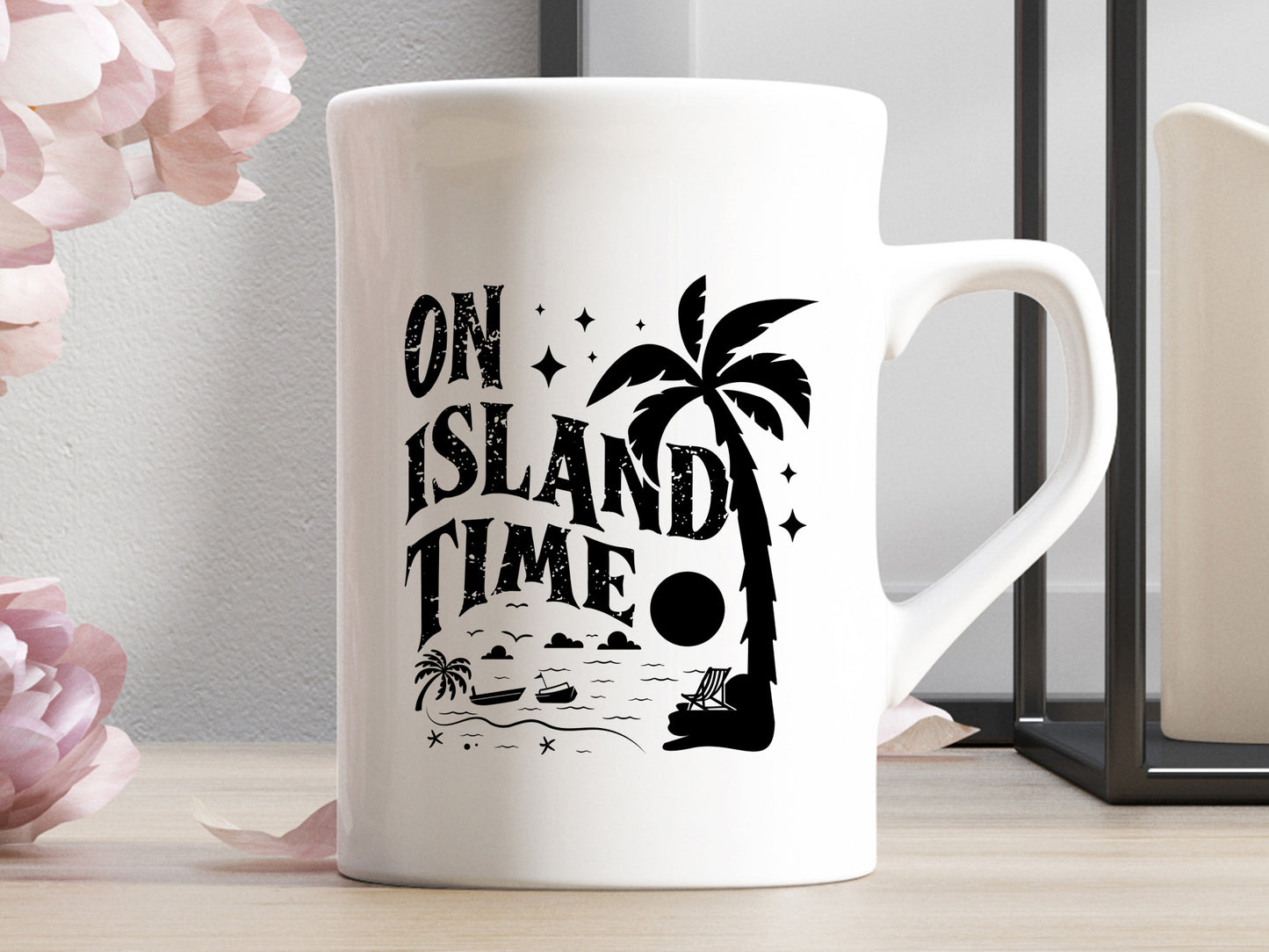 On Island Time, Summer SVG Cut File