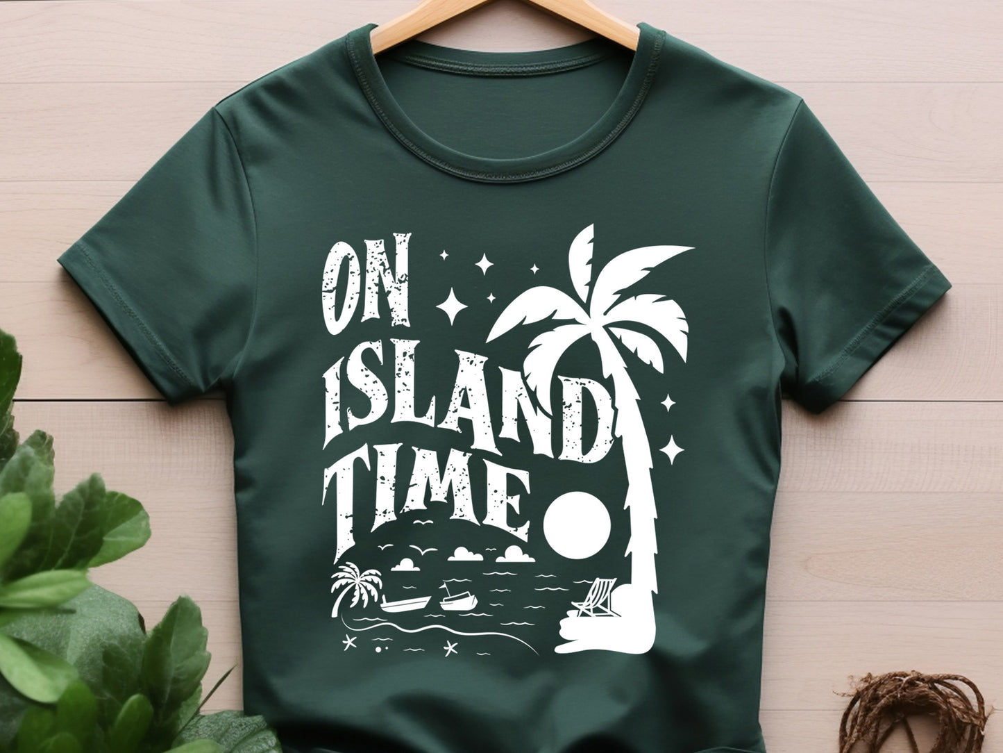 On Island Time, Summer SVG Cut File
