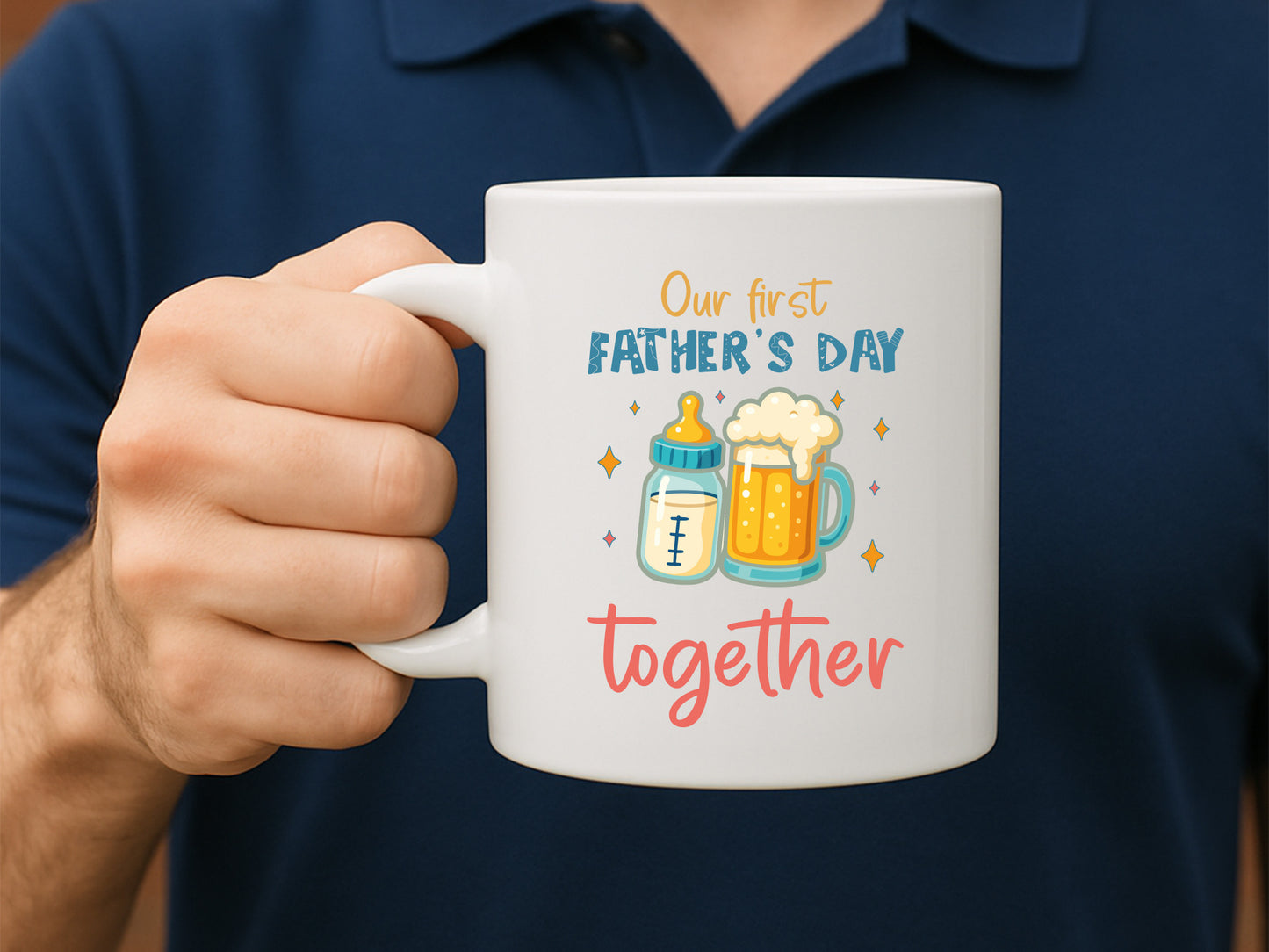 Our First Father's Day Together Sublimation