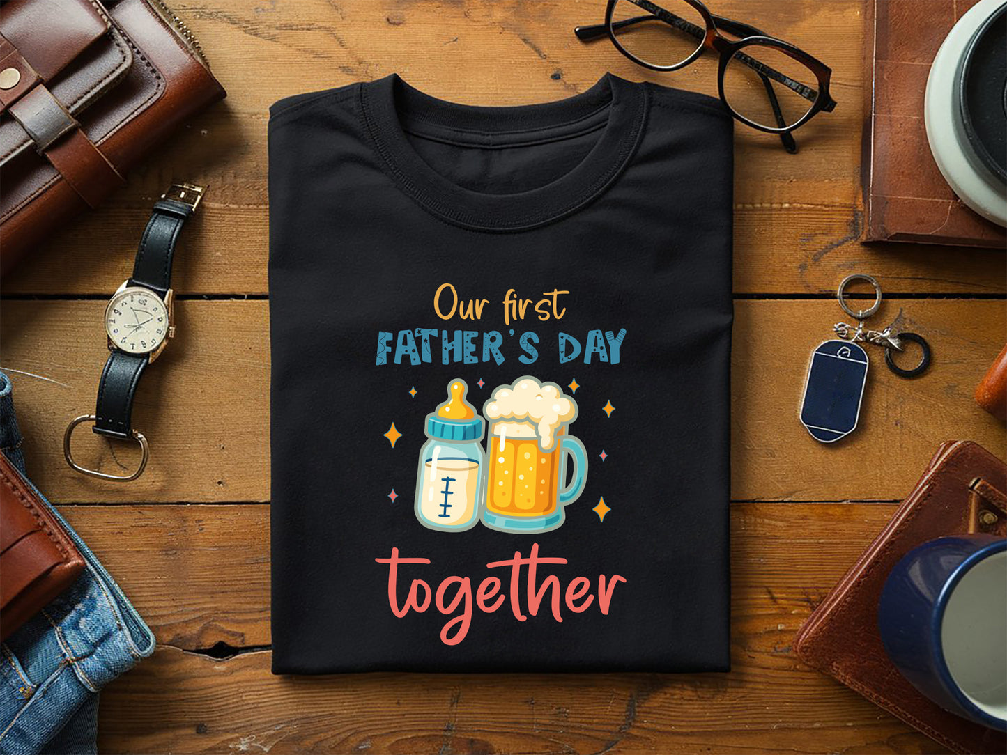 Our First Father's Day Together Sublimation