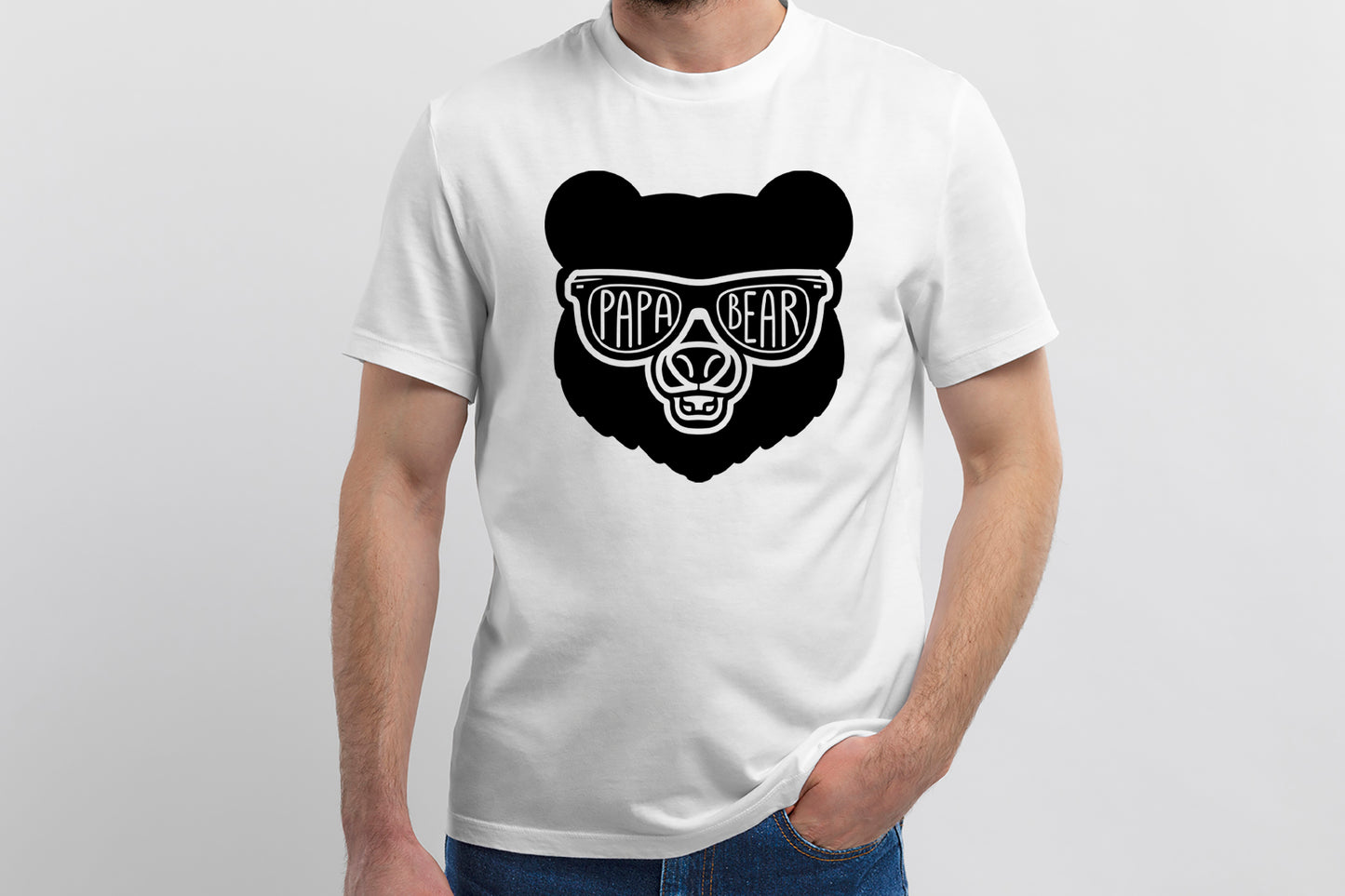 Papa Bear, Father's Day Cricut SVG