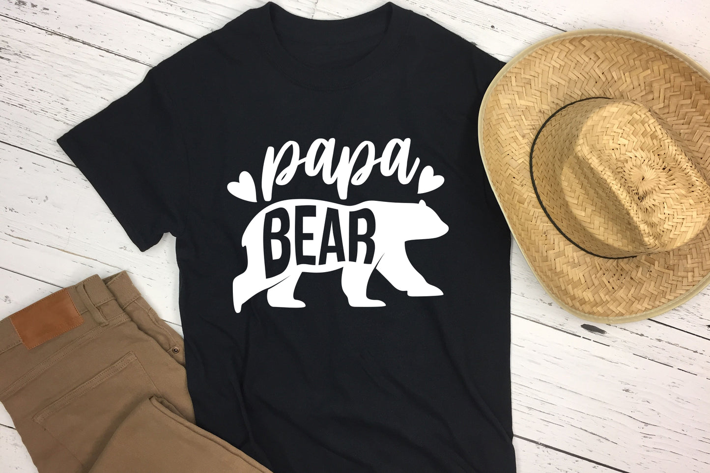 Papa Bear, Father's Day SVG Design