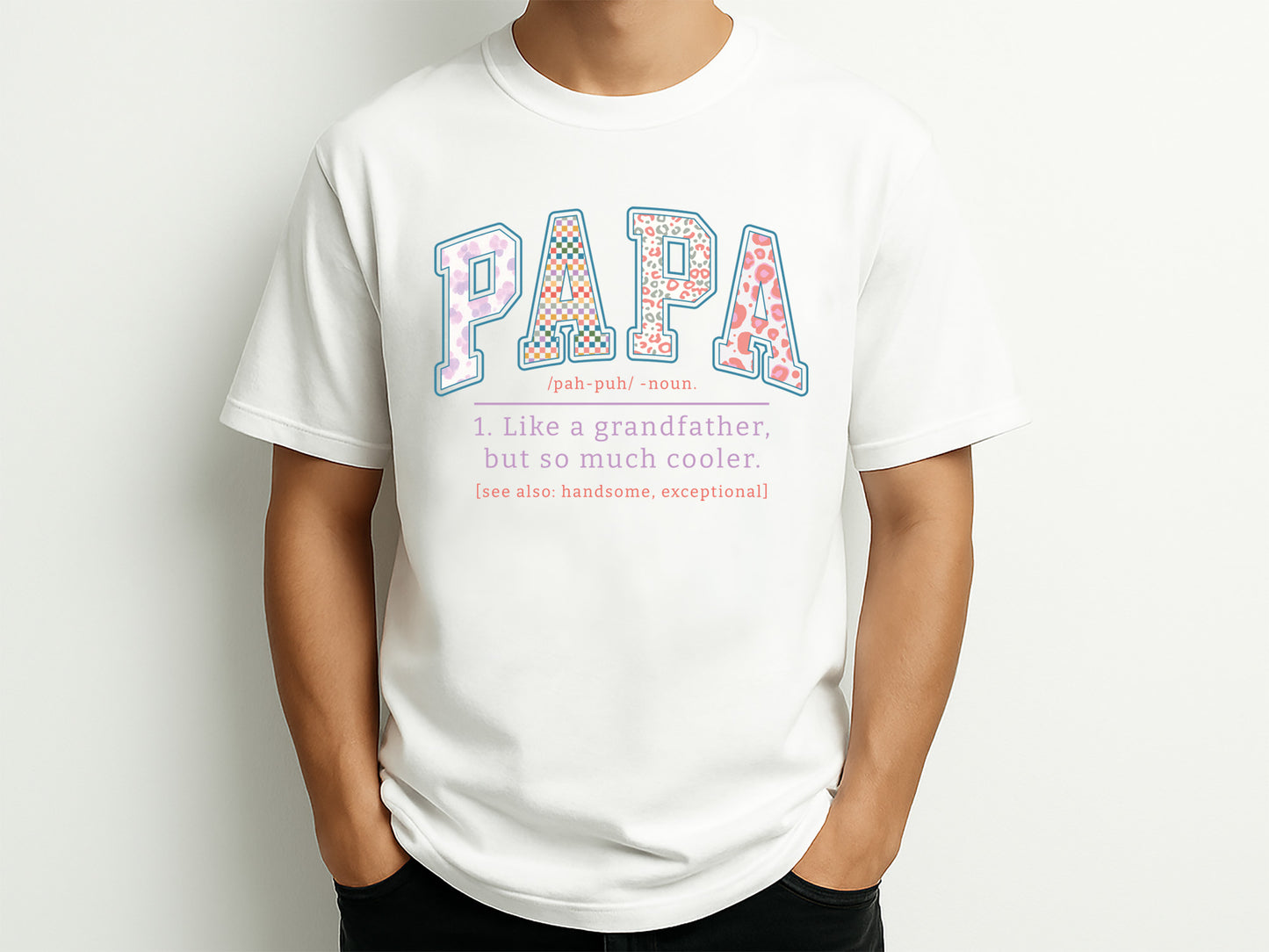 Papa Definition, Father's Day Sublimation