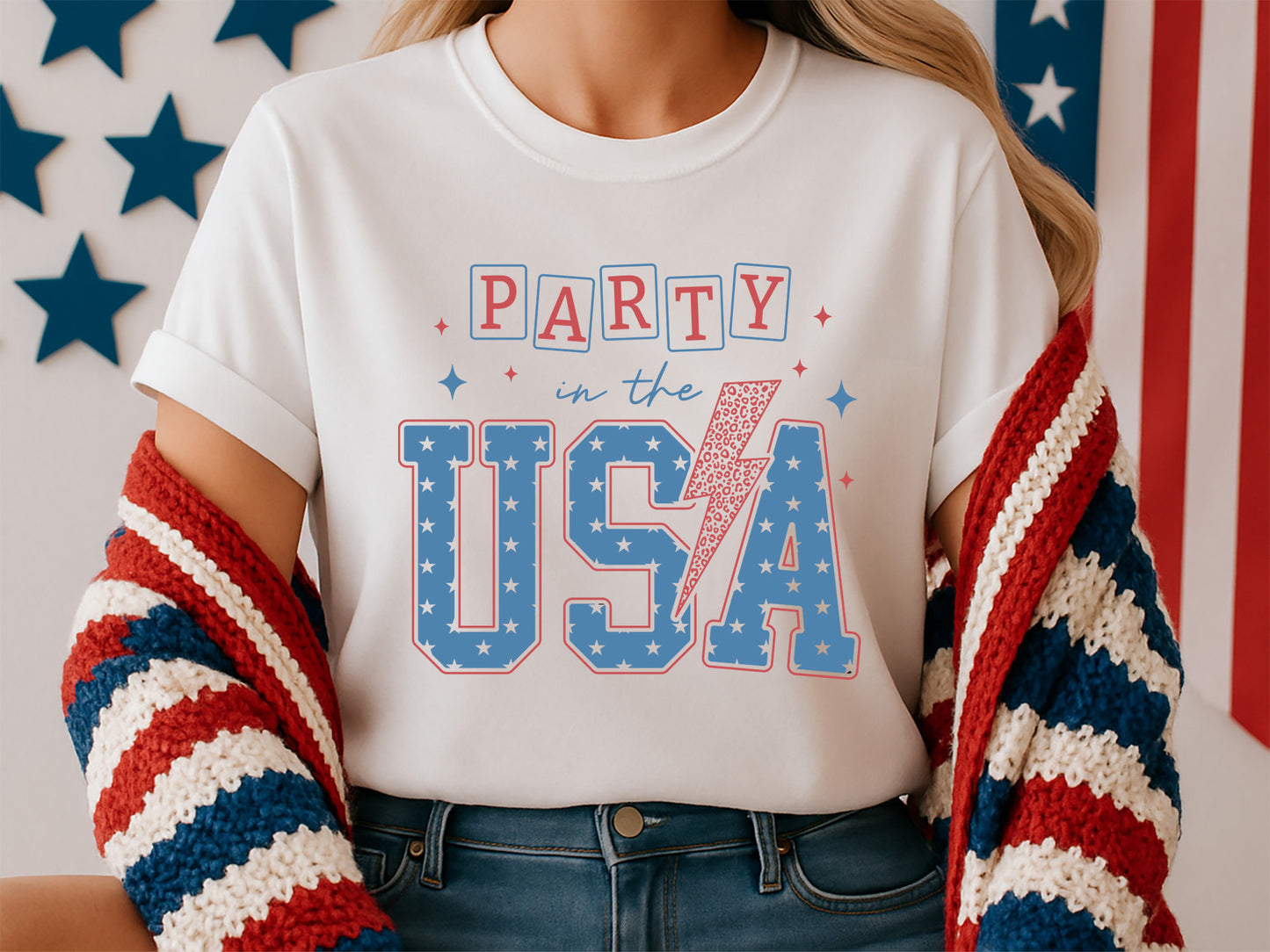 Party in the USA, Fourth of July SVG File