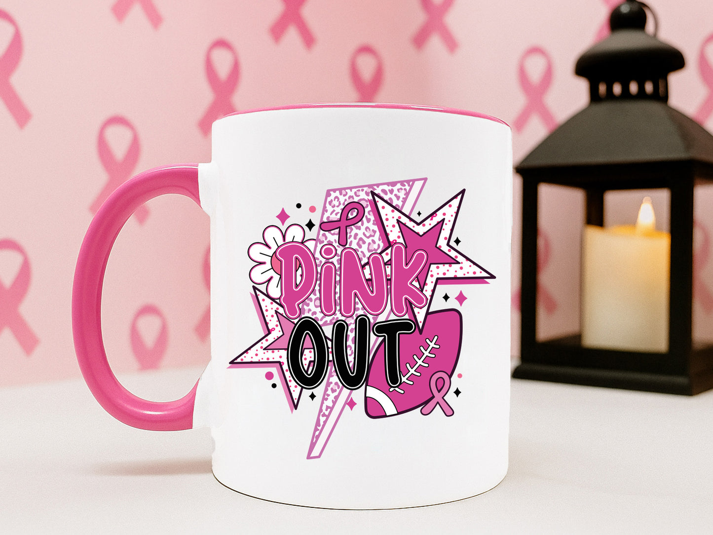 Pink Out, Back to School Preppy Sublimation Print