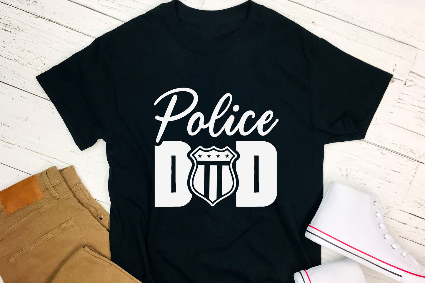 Police Dad SVG File