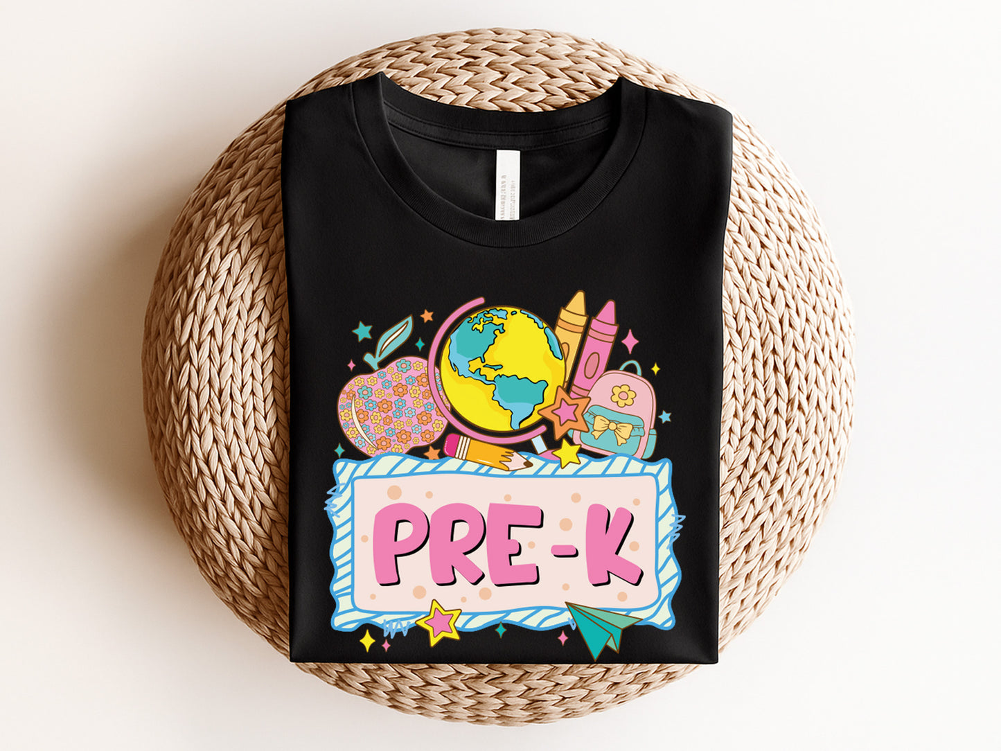 Pre-k, Back To School Preppy Sublimation PNG