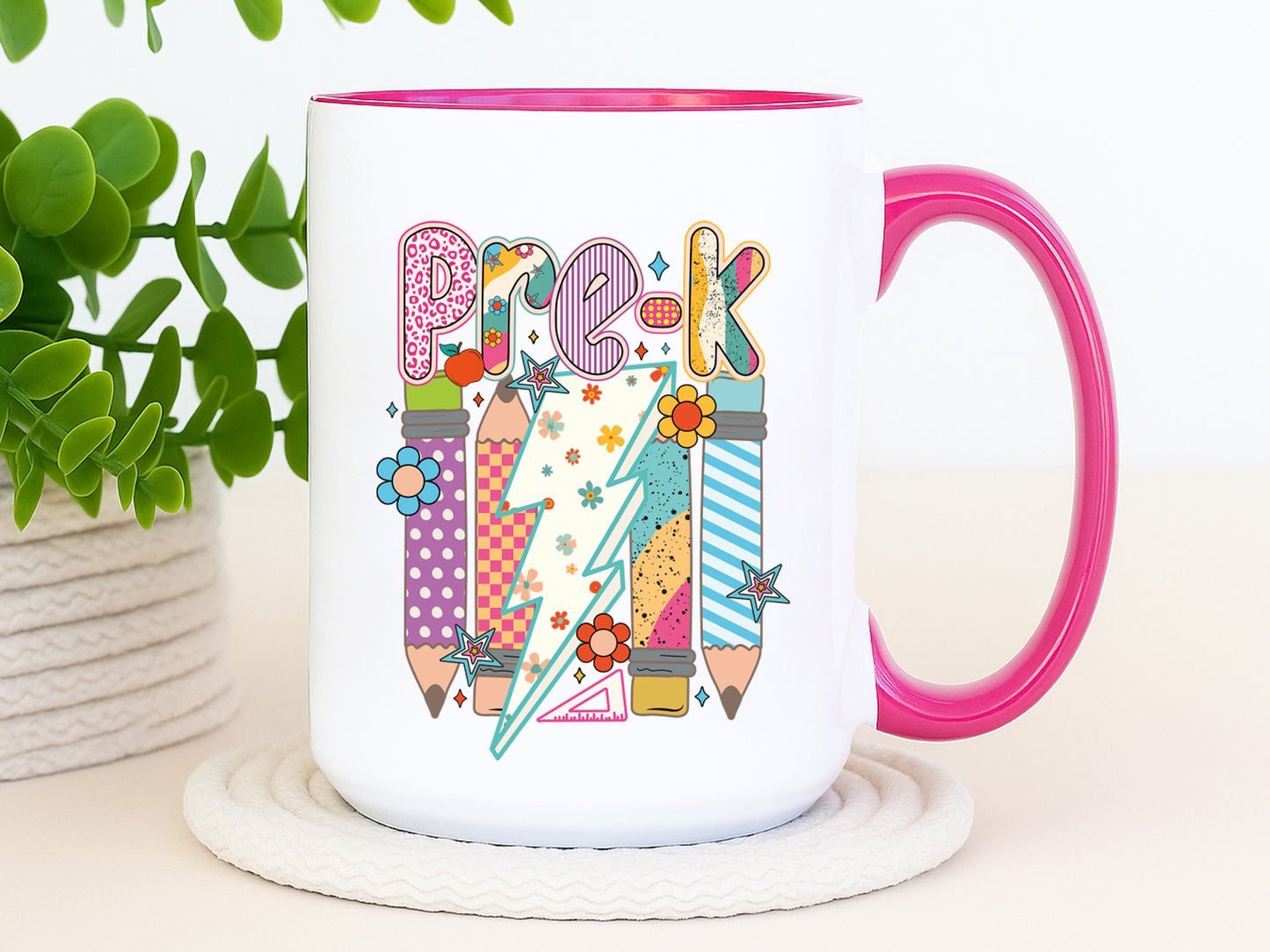Pre-k, Preppy Back to School Sublimation Print