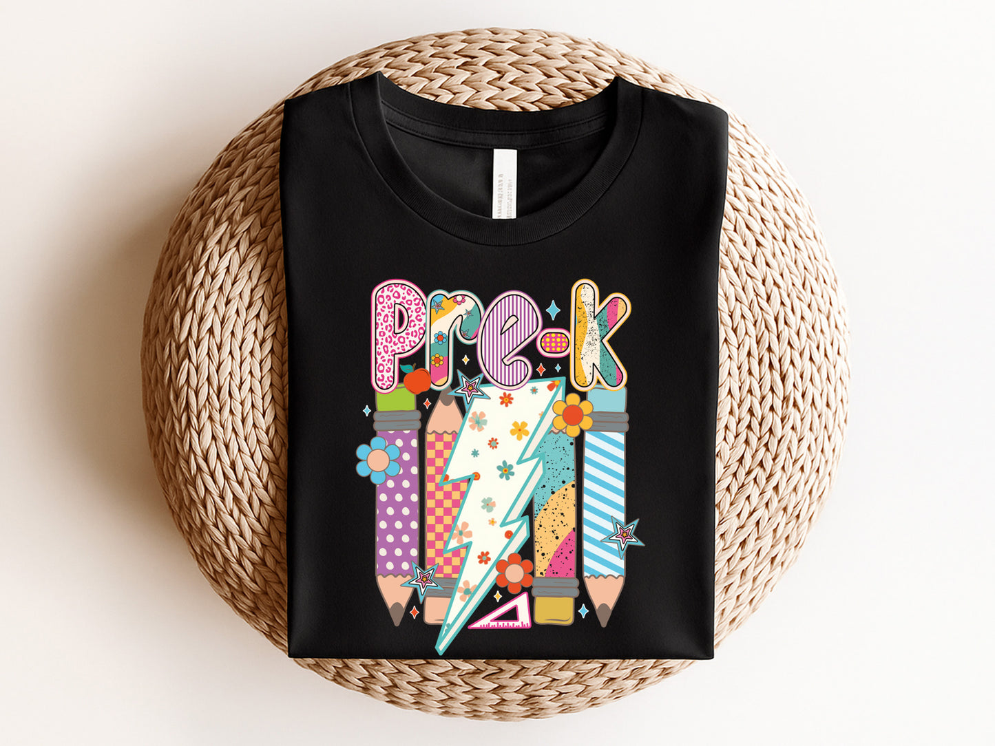Pre-k, Preppy Back to School Sublimation Print
