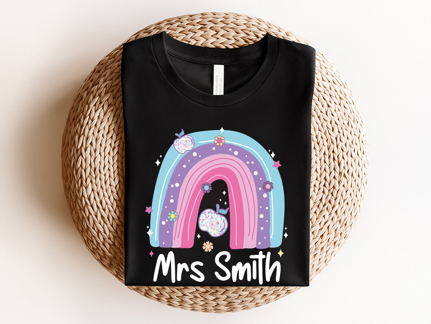 Preppy Back to School Custom Name Sublimation