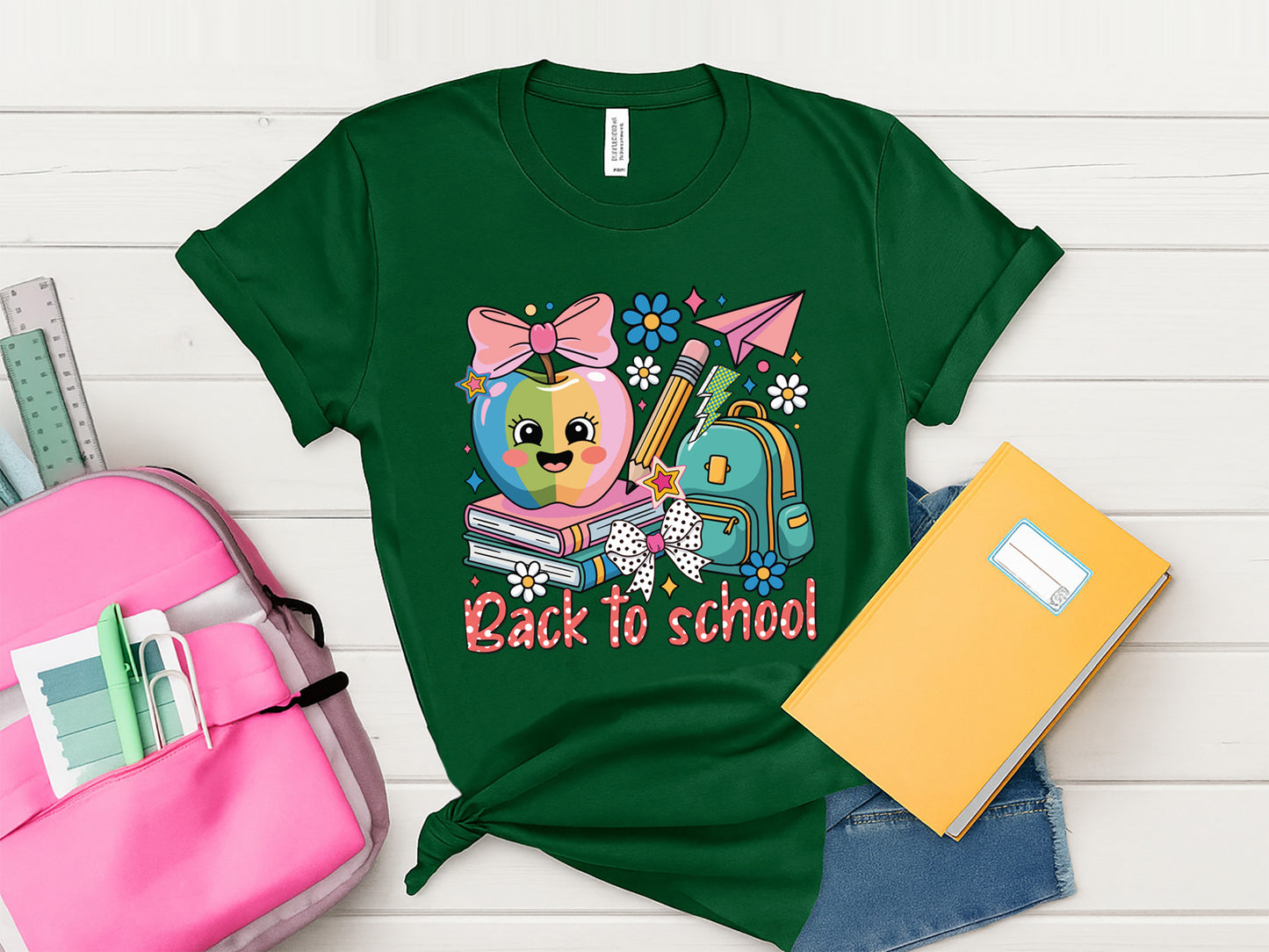 Preppy Back to School Sublimation Print