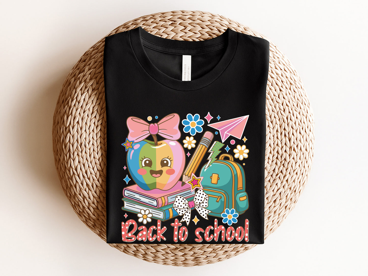 Preppy Back to School Sublimation Print