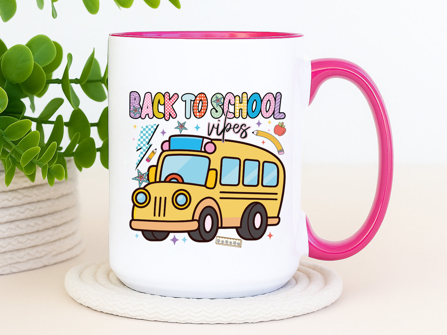 Preppy Back to School Vibes Sublimation