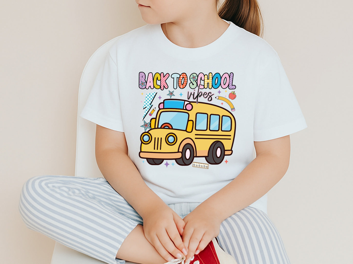 Preppy Back to School Vibes Sublimation