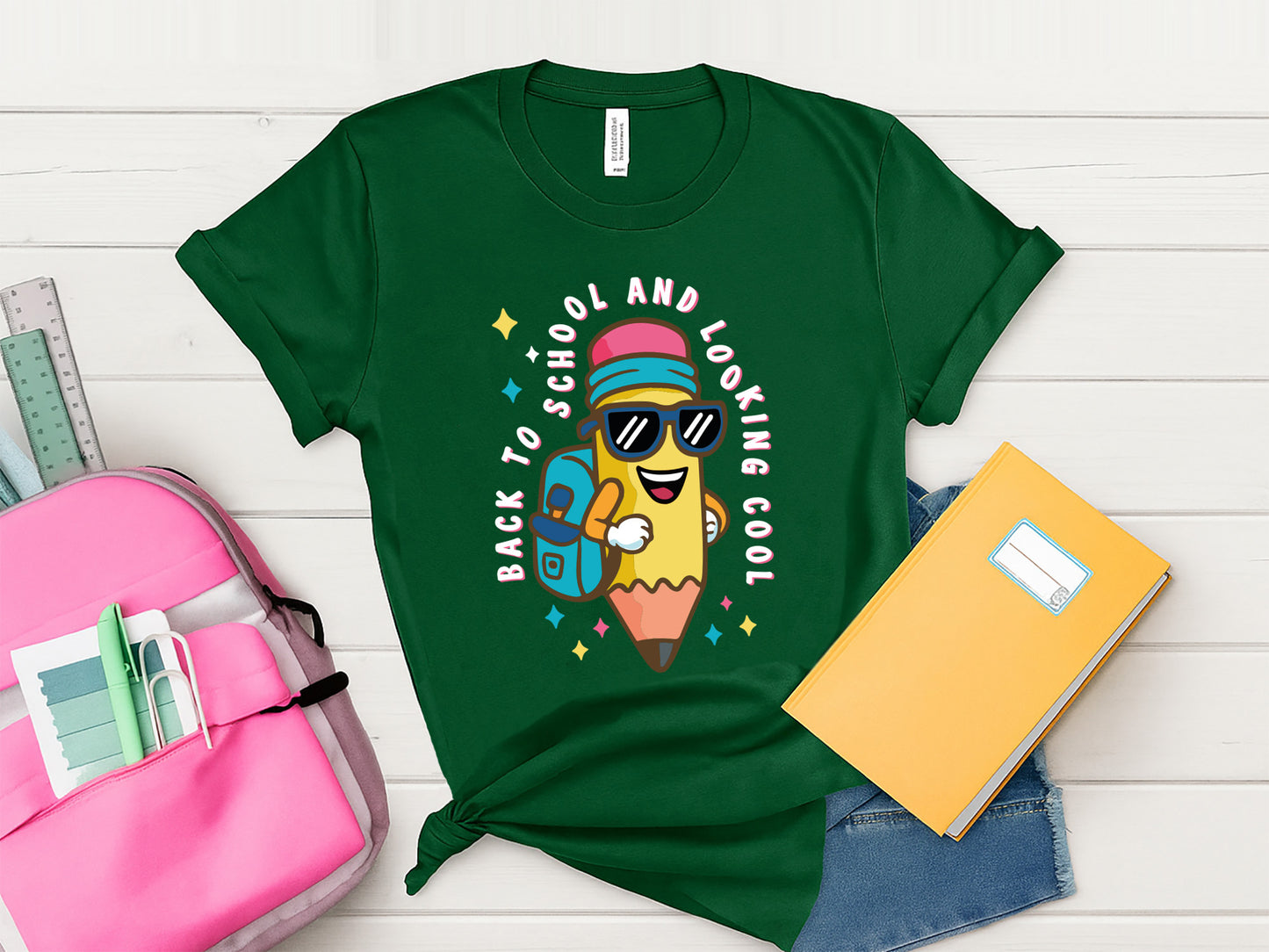 Preppy Back to School and Looking Cool Sublimation