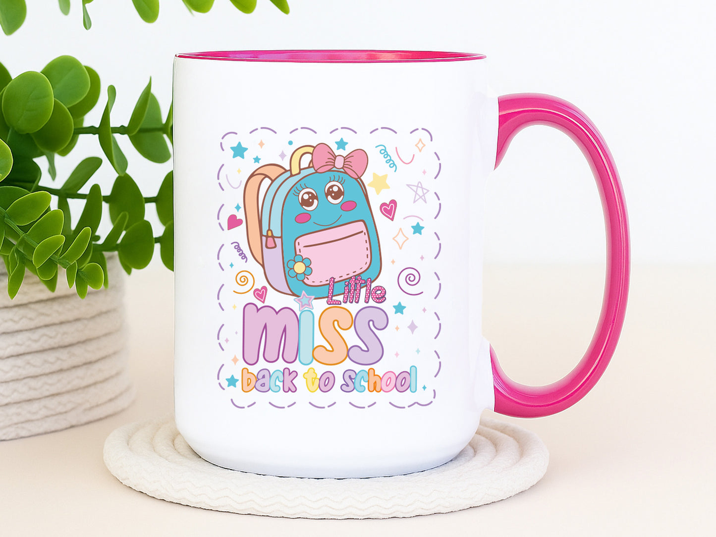 Preppy Little Miss Back to School Sublimation
