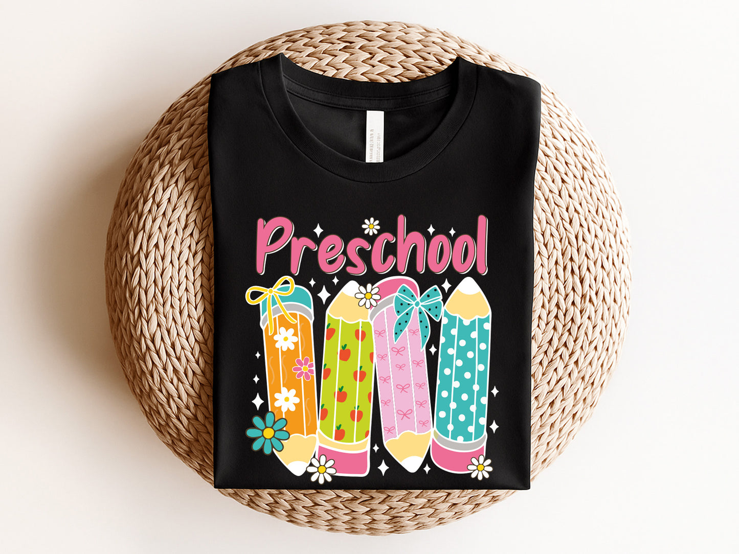 Preschool, Back to School Preppy PNG Sublimation
