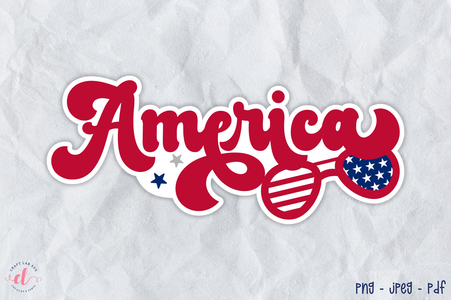 4th of July Sticker - America PNG