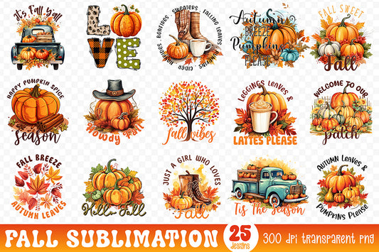 Fall Sublimation Bundle Vol.5