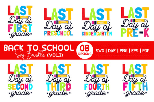 Back to School SVG Bundle Vol.3