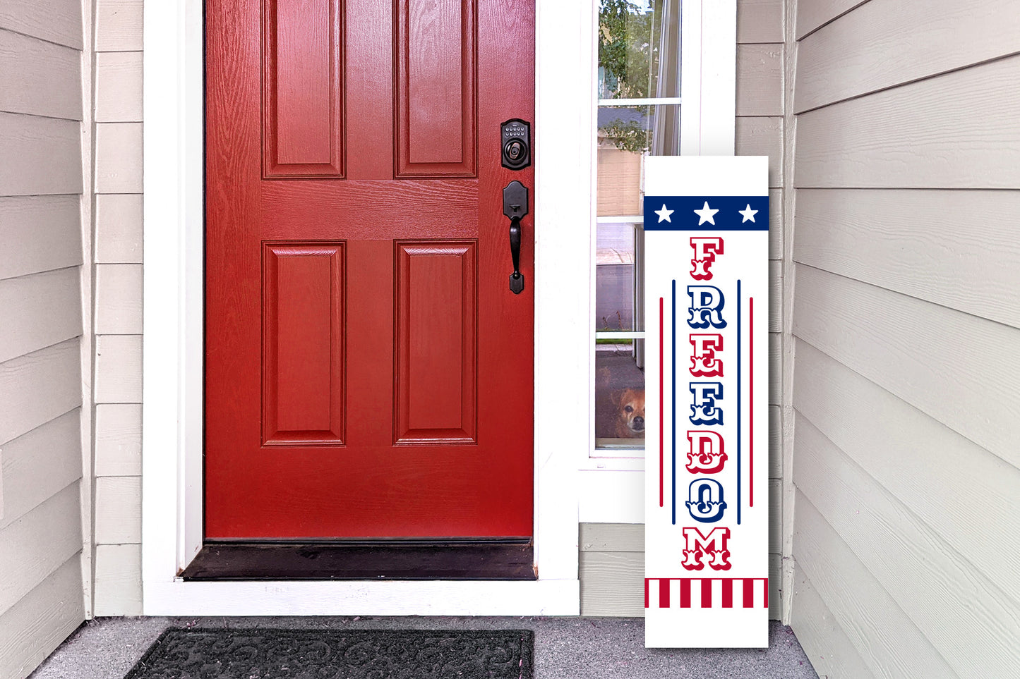 4th of July Porch Sign SVG | Freedom SVG