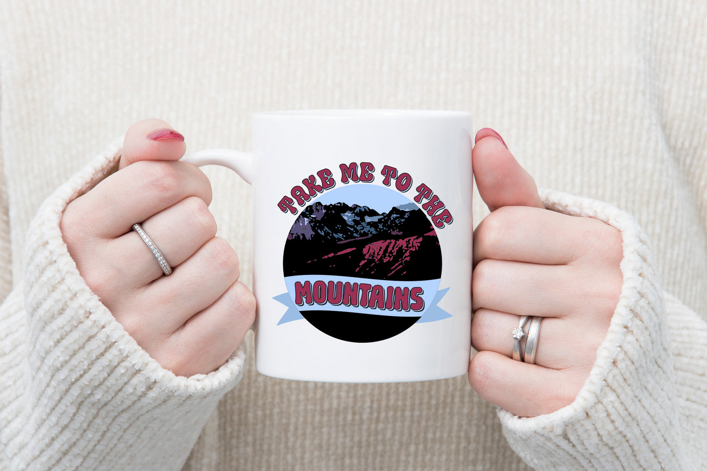 Retro Camping PNG | Take Me to the Mountains
