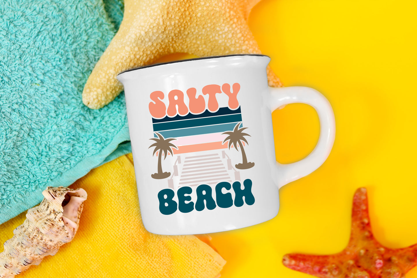 Retro Summer SVG | Salty Beach SVG