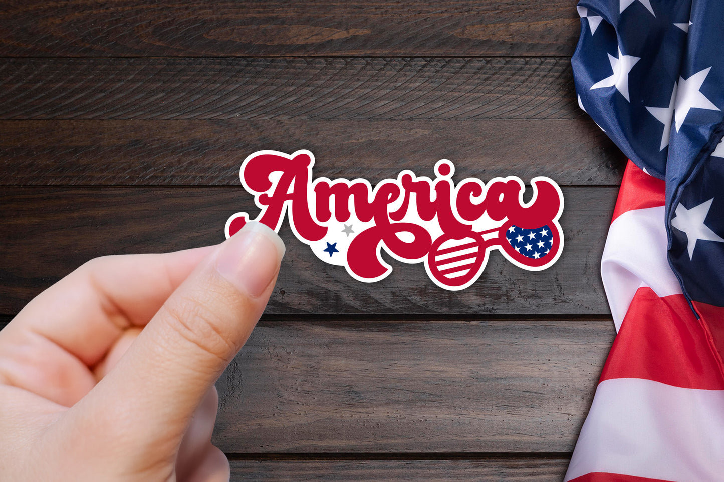 4th of July Sticker - America PNG
