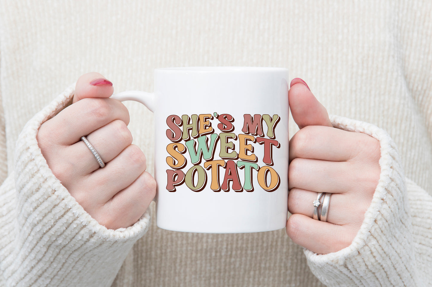 She's My Sweet Potato | Retro Thanksgiving PNG
