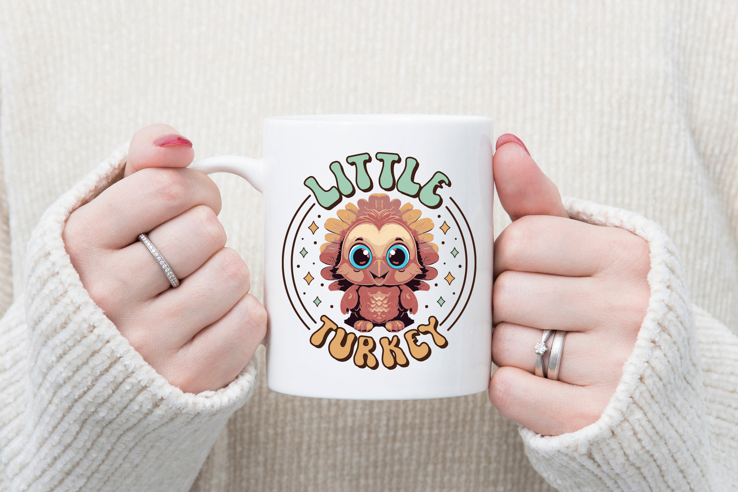 Little Turkey - Retro Thanksgiving Sublimation