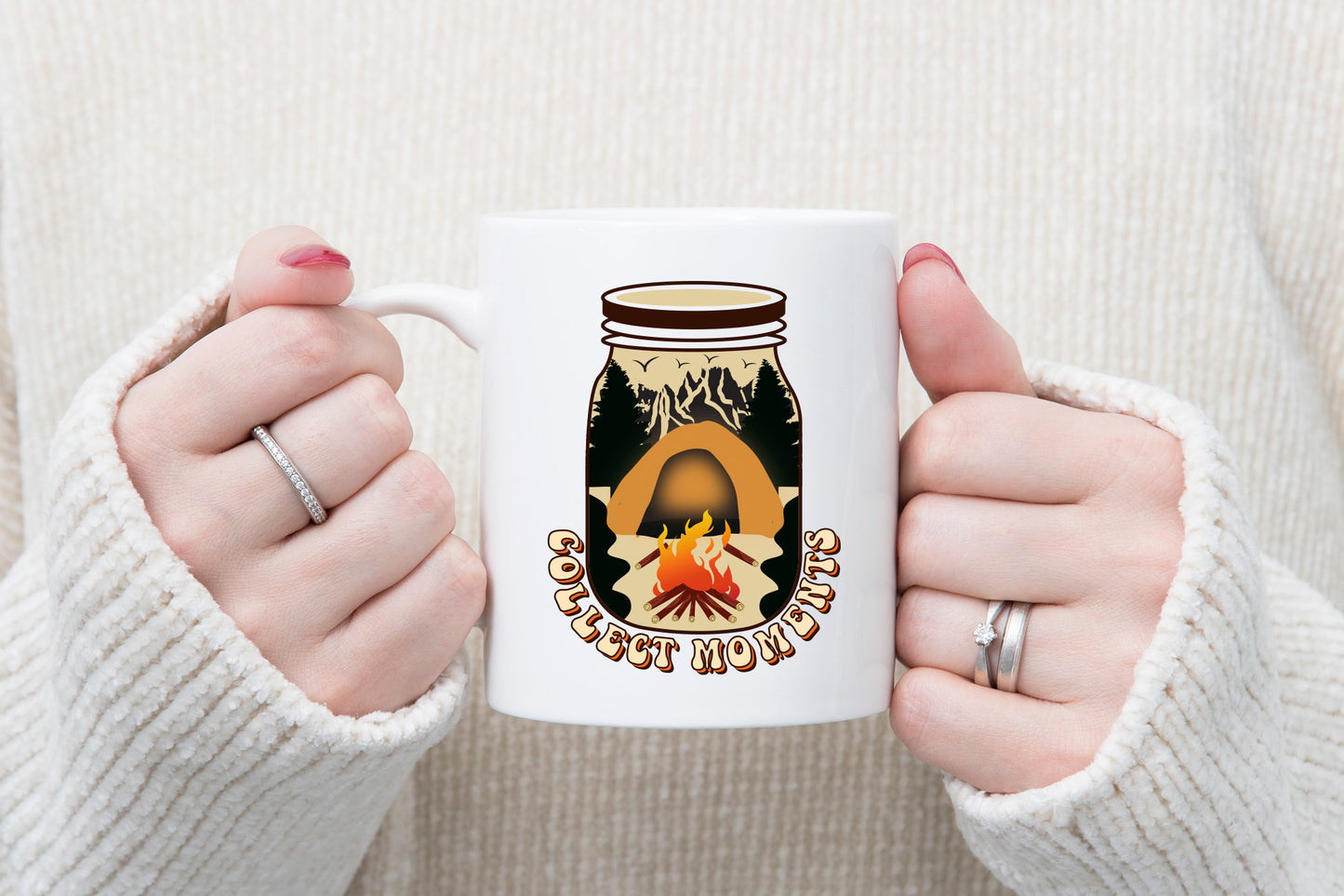 Retro Camping Sublimation | Collect Moments PNG